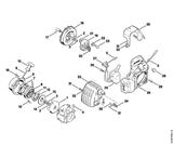 STIHL 4112-432-9202 Doorvoerrubber positie 5 technische tekening