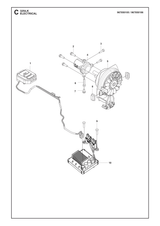 Husqvarna 599615002 onderdelentekening - positie 10