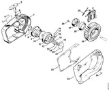 STIHL 0000-989-0804 Doorvoerrubber tegen regen positie 25 technische tekening
