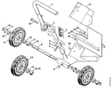 STIHL 4201-790-5700 Wiel positie 9 technische tekening