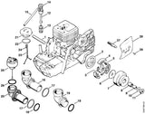 STIHL 4201-700-2506 V-snaarpoelie positie 7 technische tekening