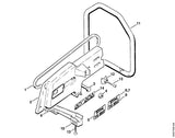 STIHL 4201-708-8403 Zeskantbout M10x40 positie 3 technische tekening