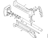 STIHL 4116-791-9600 Rubberring positie 7 technische tekening