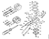 STIHL 4130-122-3600 Pakkingring positie 50 technische tekening