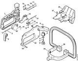 STIHL 4226-180-1100 Gaskabel positie 21 technische tekening