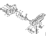 STIHL 4224-792-2902 AV-lagerstop positie 6 technische tekening