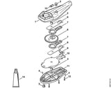 STIHL 4230-649-0300 pakking positie 10 technische tekening