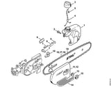 STIHL 4138-350-4400 Olietank positie 1 technische tekening