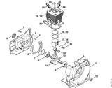 STIHL 4116-007-1051 Pakkingset positie -1 technische tekening