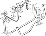 STIHL 4116-180-1106 Gaskabel positie 29 technische tekening