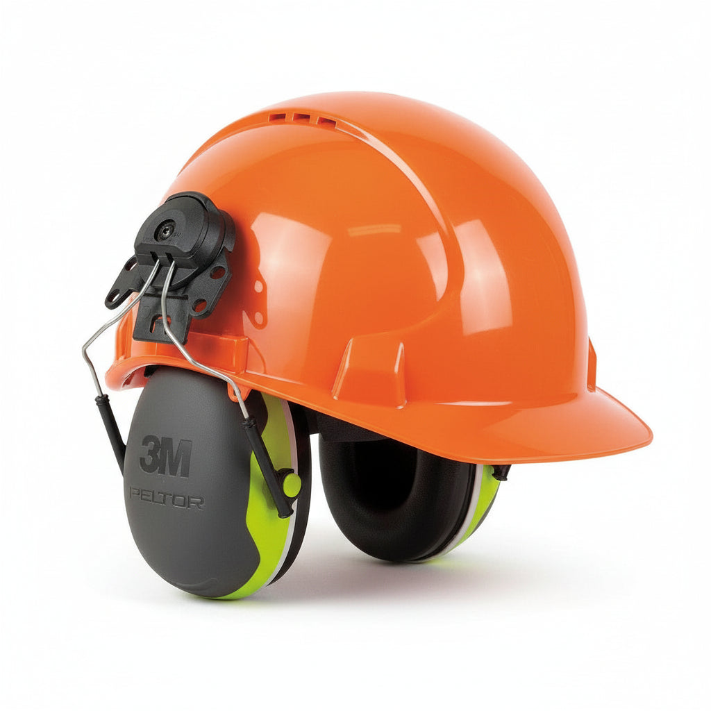 3M Peltor X4P3 Gehoorbescherming met Helmbevestiging