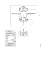 STIHL 4002-710-9701 Onderstuk positie 4 technische tekening