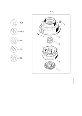 STIHL 4006-997-3100 Drukveer positie 5 technische tekening