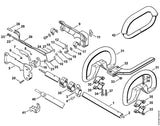 STIHL 4117-710-7104 Steel positie 1 technische tekening