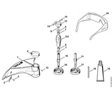 STIHL 4180-640-2200 Aandrijfas M8 positie 10 technische tekening