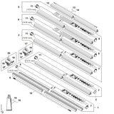 STIHL 4147-711-3202 Aandrijfas positie 10 technische tekening
