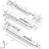 STIHL 4147-160-0500 Koppelingsflens positie 2 technische tekening