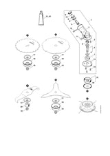 STIHL 4148-642-9501 Afdekring positie 5 technische tekening