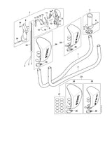 STIHL 4147-182-2801 Hefboom positie 10 technische tekening