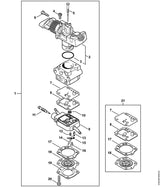 STIHL 4149-121-4800 Pompmembraan positie 7 technische tekening