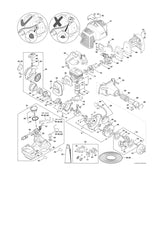 STIHL 4243-967-1504 Typeplaatje HL 94 KC positie 36 technische tekening