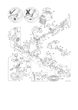 STIHL 4149-400-1313 Ontstekingsmoduul positie 45 technische tekening