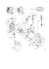 STIHL 4182-967-1501 Typeplaatje HT 101 positie 13 technische tekening