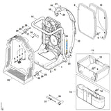 STIHL 4203-760-9050 AV-veer positie 2 technische tekening