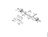 STIHL 4224-791-7204 Huls positie 5 technische tekening