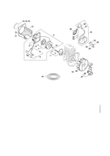 STIHL 4226-967-1510 Typeplaatje HS 75 positie 14 technische tekening