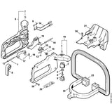 STIHL 4226-440-1104 Kortsluitkabel 315 mm positie 14 technische tekening