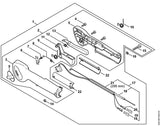 STIHL 4226-180-1107 Gaskabel positie 17 technische tekening