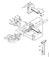 STIHL 4226-792-2701 Deksel positie 12 technische tekening