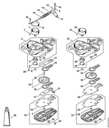 STIHL 4226-640-7500 Tandwiel positie 35 technische tekening