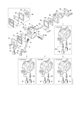 STIHL 4228-120-6800 Stelschroef stat. toerental positie 28 technische tekening