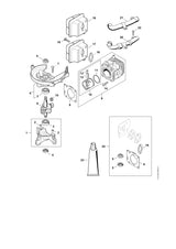 STIHL 4237-030-0404 Krukas positie 6 technische tekening