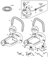 STIHL 4237-792-9304 Rubberdemper positie 18 technische tekening