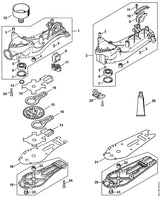 STIHL 4237-792-9303 Rubberdemper positie 8 technische tekening