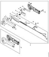 STIHL 4237-182-1700 Combischuif positie 3 technische tekening