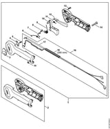 STIHL 4237-442-1600 Contactveer positie 7 technische tekening