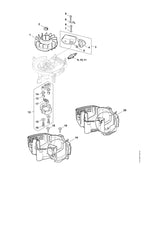STIHL 4237-021-3006 Carter positie 19 technische tekening