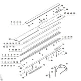 STIHL 4237-007-1003 Afstelset instelbare messpeling 1000 mm positie 37 technische tekening