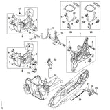 STIHL 0000-953-6610 Tapeind positie 3 technische tekening