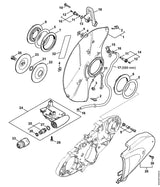 STIHL 4238-700-2902 Verstelhefboom positie 18 technische tekening