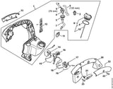 STIHL 4241-353-2700 Verbindingsstuk positie 4 technische tekening