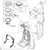 STIHL 4244-700-0805 Tank 14 l positie 15 technische tekening