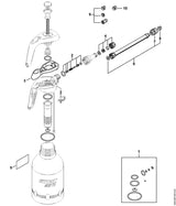 STIHL 4255-500-2901 Regelpen positie 2 technische tekening