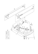 STIHL 4255-500-9105 Pistool met manometer positie 1 technische tekening