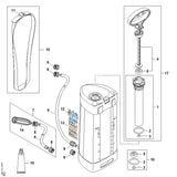 STIHL 4255-500-5201 Slang Ø 8 mm positie 7 technische tekening