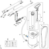 STIHL 4255-708-3101 Wartelmoer positie 7 technische tekening